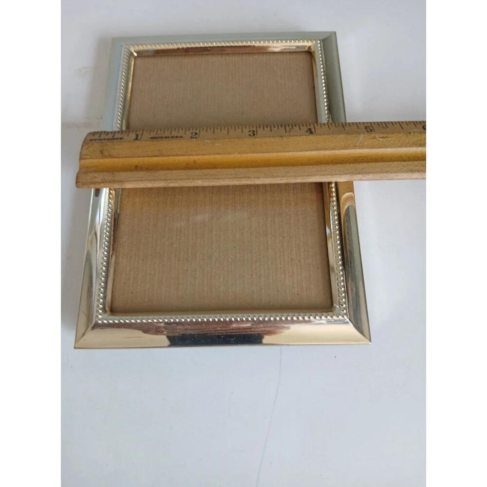 Hudson Hill  Sleek  Silver Tone  Metal Photo Frame High End Look